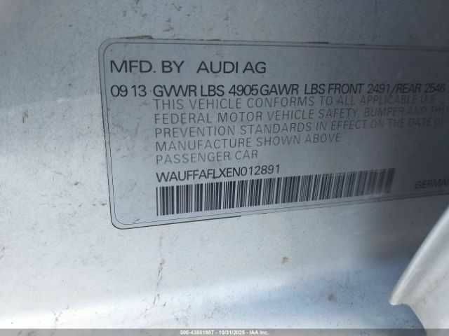 Серый Ауди А4, объемом двигателя 2 л и пробегом 68 тыс. км за 1700 $, фото 8 на Automoto.ua