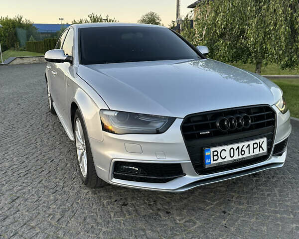 Ауді А4 2014 у Львові на Automoto.ua Сірий Ауді А4, об'ємом двигуна 2 л та пробігом 163 тис. км за 12899 $, фото 4 на Automoto.ua