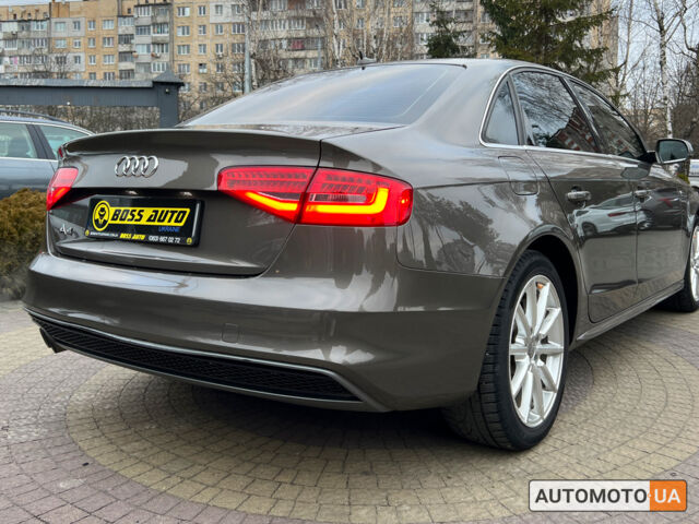 Ауді А4 2014 у Львові на Automoto.ua Сірий Ауді А4, об'ємом двигуна 2 л та пробігом 183 тис. км за 14700 $, фото 6 на Automoto.ua