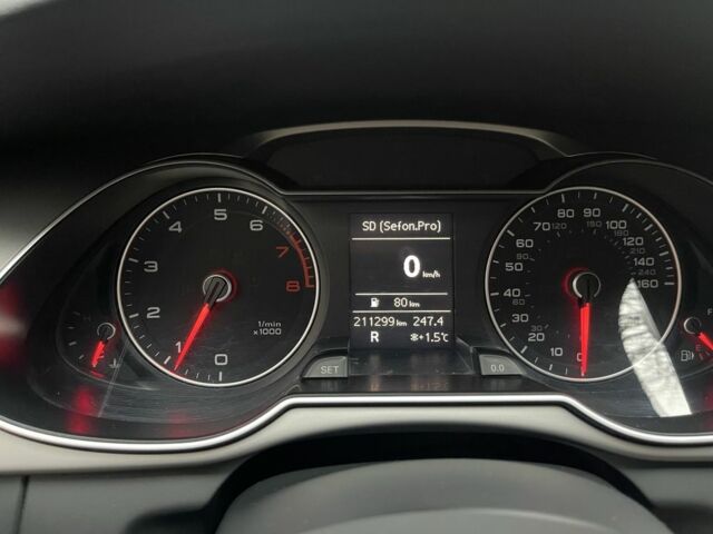 Сірий Ауді А4, об'ємом двигуна 2 л та пробігом 212 тис. км за 12500 $, фото 7 на Automoto.ua