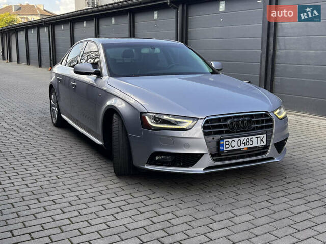 Ауді А4 2015 у Львові на Automoto.ua Сірий Ауді А4, об'ємом двигуна 1.98 л та пробігом 131 тис. км за 13800 $, фото 1 на Automoto.ua