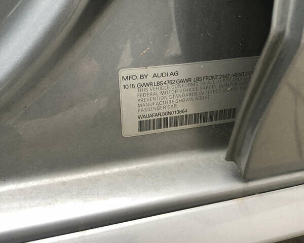 Сірий Ауді А4, об'ємом двигуна 1.98 л та пробігом 268 тис. км за 10800 $, фото 12 на Automoto.ua