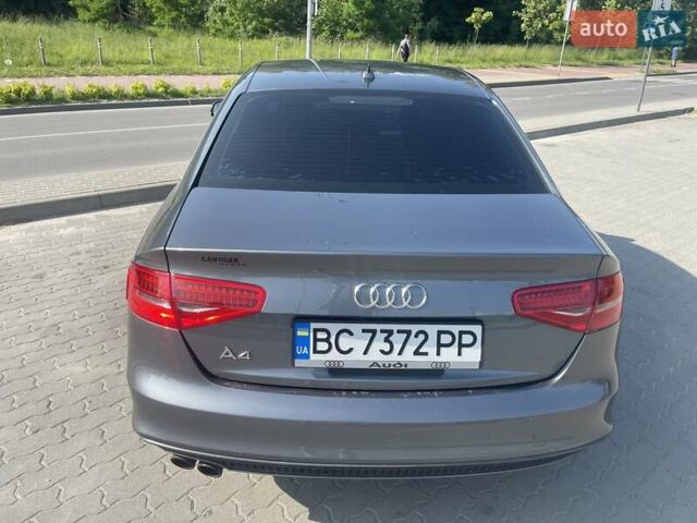 Ауді А4 2015 у Львові на Automoto.ua Сірий Ауді А4, об'ємом двигуна 1.98 л та пробігом 201 тис. км за 12000 $, фото 5 на Automoto.ua