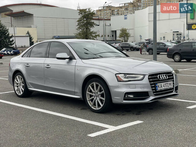 Ауді А4 2015 у Києві на Automoto.ua Сірий Ауді А4, об'ємом двигуна 1.98 л та пробігом 214 тис. км за 12500 $, фото 3 на Automoto.ua