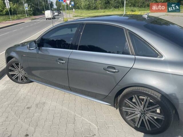 Ауді А4 2015 у Львові на Automoto.ua Сірий Ауді А4, об'ємом двигуна 1.98 л та пробігом 201 тис. км за 12000 $, фото 4 на Automoto.ua