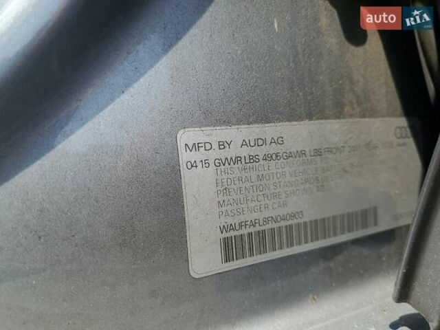 Ауди А4 2015 в Львове на Automoto.ua Серый Ауди А4, объемом двигателя 1.98 л и пробегом 132 тыс. км за 3000 $, фото 11 на Automoto.ua