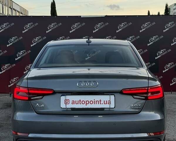 Сірий Ауді А4, об'ємом двигуна 1.98 л та пробігом 168 тис. км за 19600 $, фото 9 на Automoto.ua