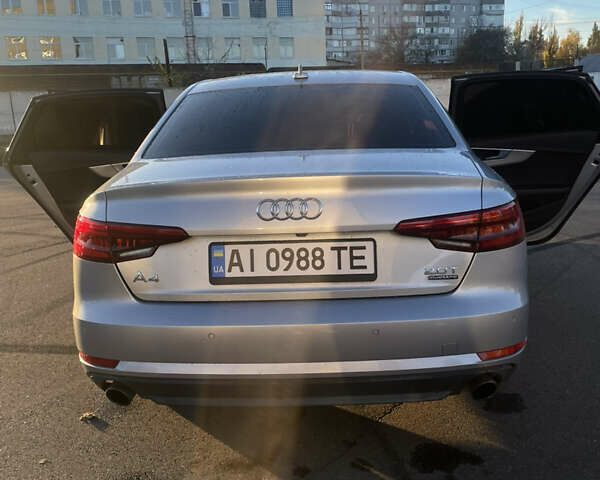 Ауді А4 2017 у Белой Церкве на Automoto.ua Сірий Ауді А4, об'ємом двигуна 2 л та пробігом 140 тис. км за 19500 $, фото 5 на Automoto.ua