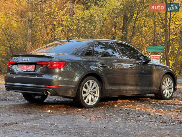 Ауді А4 2017 у Києві на Automoto.ua Сірий Ауді А4, об'ємом двигуна 2 л та пробігом 211 тис. км за 17300 $, фото 26 на Automoto.ua