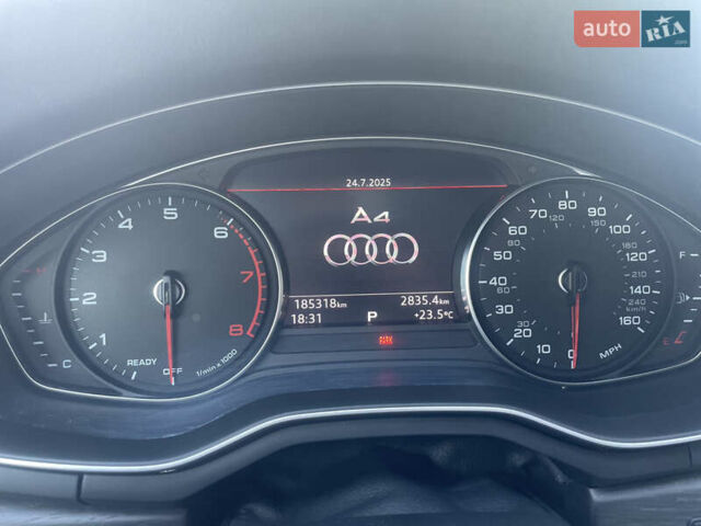 Сірий Ауді А4, об'ємом двигуна 1.98 л та пробігом 186 тис. км за 15900 $, фото 18 на Automoto.ua