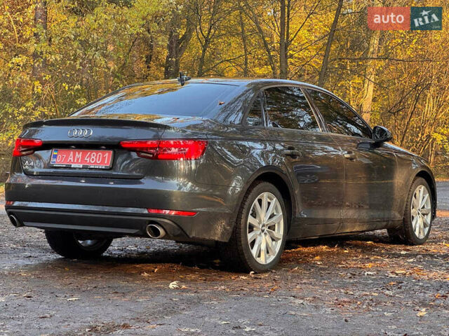 Ауді А4 2017 у Києві на Automoto.ua Сірий Ауді А4, об'ємом двигуна 2 л та пробігом 211 тис. км за 17300 $, фото 25 на Automoto.ua
