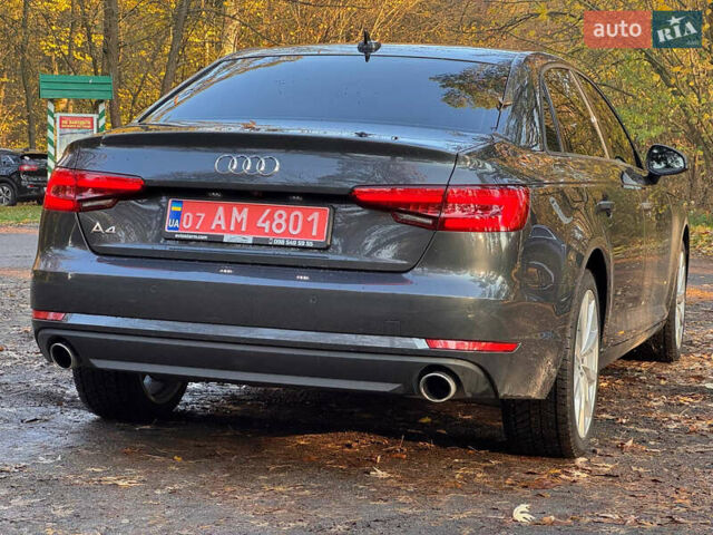 Ауді А4 2017 у Києві на Automoto.ua Сірий Ауді А4, об'ємом двигуна 2 л та пробігом 211 тис. км за 17300 $, фото 23 на Automoto.ua