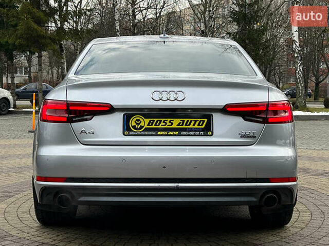 Сірий Ауді А4, об'ємом двигуна 1.98 л та пробігом 95 тис. км за 17999 $, фото 5 на Automoto.ua