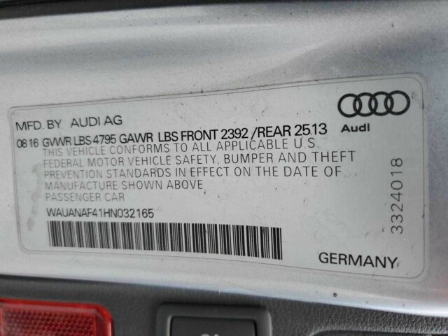 Серый Ауди А4, объемом двигателя 2 л и пробегом 240 тыс. км за 12100 $, фото 11 на Automoto.ua