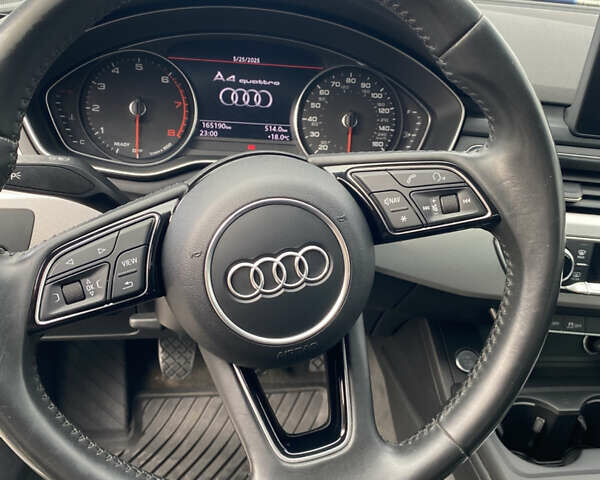 Сірий Ауді А4, об'ємом двигуна 1.98 л та пробігом 170 тис. км за 18000 $, фото 24 на Automoto.ua