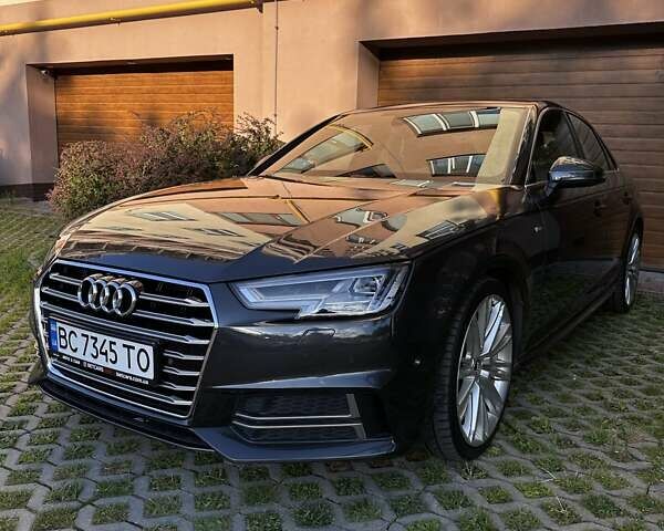 Ауди А4 2017 в Львове на Automoto.ua Серый Ауди А4, объемом двигателя 1.98 л и пробегом 152 тыс. км за 21200 $, фото 2 на Automoto.ua