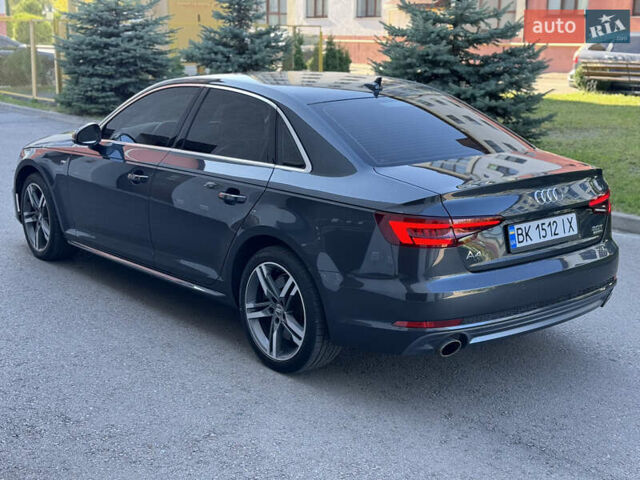 Ауді А4 2018 у Рівному на Automoto.ua Сірий Ауді А4, об'ємом двигуна 2 л та пробігом 76 тис. км за 23499 $, фото 10 на Automoto.ua