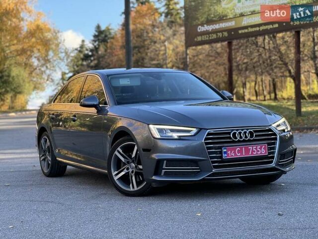 Ауди А4 2018 в Трускавце на Automoto.ua Серый Ауди А4, объемом двигателя 2 л и пробегом 100 тыс. км за 16300 $, фото 1 на Automoto.ua