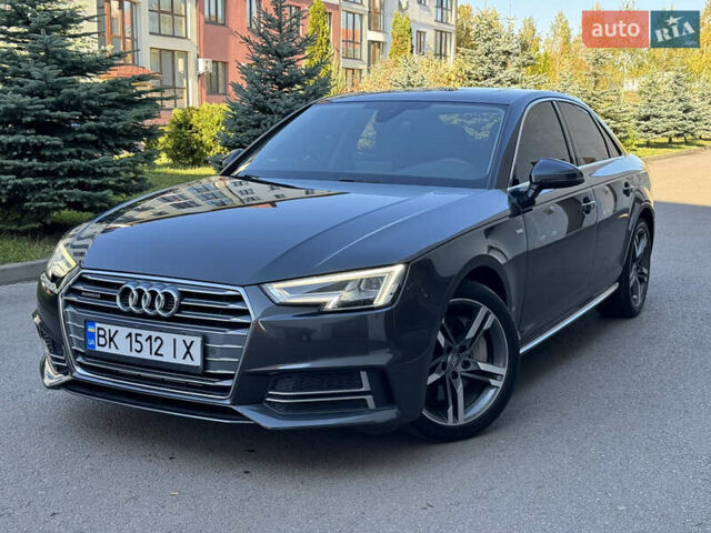 Ауді А4 2018 у Рівному на Automoto.ua Сірий Ауді А4, об'ємом двигуна 2 л та пробігом 76 тис. км за 23499 $, фото 4 на Automoto.ua