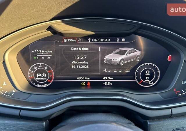 Сірий Ауді А4, об'ємом двигуна 1.98 л та пробігом 49 тис. км за 22500 $, фото 17 на Automoto.ua