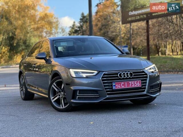 Ауди А4 2018 в Трускавце на Automoto.ua Серый Ауди А4, объемом двигателя 2 л и пробегом 100 тыс. км за 16300 $, фото 2 на Automoto.ua