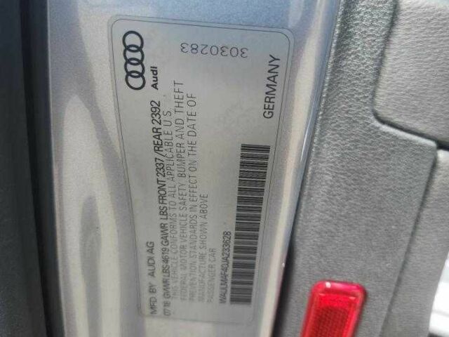 Серый Ауди А4, объемом двигателя 2 л и пробегом 93 тыс. км за 13500 $, фото 11 на Automoto.ua