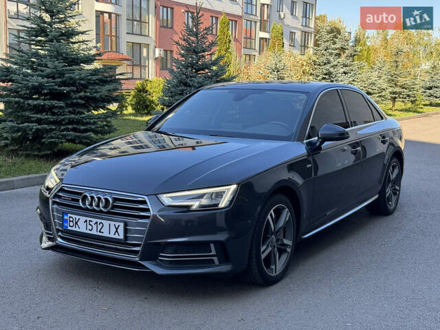 Ауді А4 2018 у Рівному на Automoto.ua Сірий Ауді А4, об'ємом двигуна 2 л та пробігом 76 тис. км за 23499 $, фото 1 на Automoto.ua