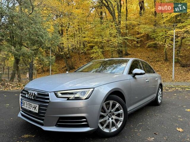 Ауді А4 2018 у Львові на Automoto.ua Сірий Ауді А4, об'ємом двигуна 1.97 л та пробігом 160 тис. км за 22700 $, фото 4 на Automoto.ua