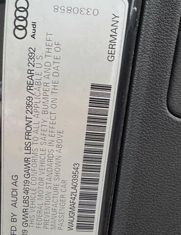 Серый Ауди А4, объемом двигателя 1.98 л и пробегом 79 тыс. км за 29000 $, фото 30 на Automoto.ua