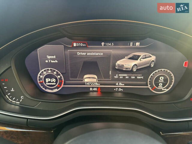 Сірий Ауді А4, об'ємом двигуна 1.98 л та пробігом 147 тис. км за 19300 $, фото 25 на Automoto.ua