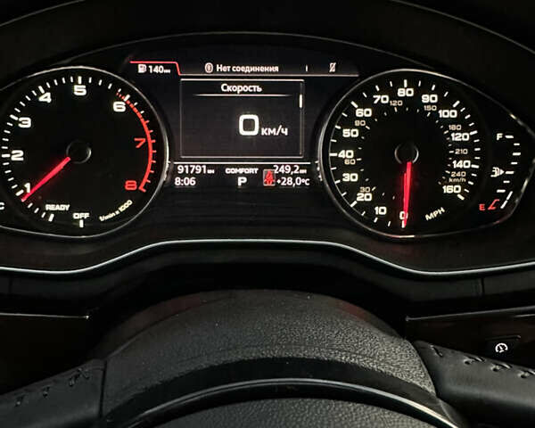 Сірий Ауді А4, об'ємом двигуна 2 л та пробігом 91 тис. км за 18500 $, фото 25 на Automoto.ua