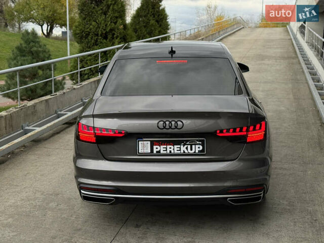Ауді А4 2020 у Києві на Automoto.ua Сірий Ауді А4, об'ємом двигуна 1.98 л та пробігом 72 тис. км за 31499 $, фото 2 на Automoto.ua