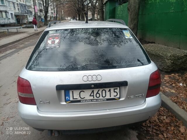 Сірий Ауді А4, об'ємом двигуна 1.9 л та пробігом 1000 тис. км за 1500 $, фото 2 на Automoto.ua