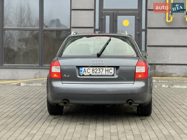 Сірий Ауді А4, об'ємом двигуна 1.8 л та пробігом 250 тис. км за 3999 $, фото 5 на Automoto.ua