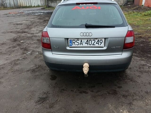 Серый Ауди А4, объемом двигателя 1.9 л и пробегом 4 тыс. км за 3000 $, фото 4 на Automoto.ua