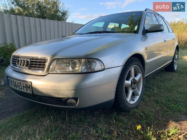 Сірий Ауді А4, об'ємом двигуна 1.8 л та пробігом 198 тис. км за 3700 $, фото 1 на Automoto.ua