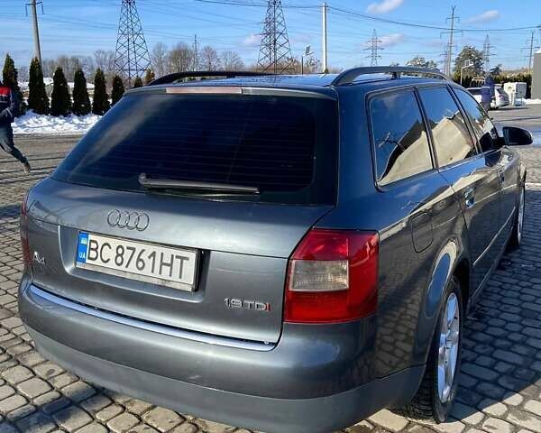 Сірий Ауді А4, об'ємом двигуна 1.9 л та пробігом 320 тис. км за 4800 $, фото 2 на Automoto.ua