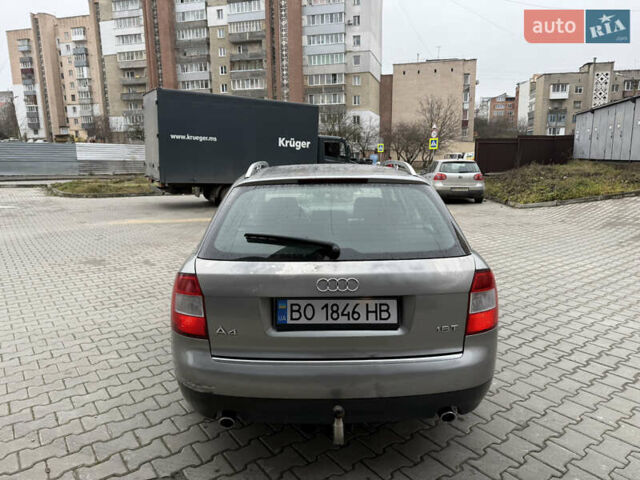 Серый Ауди А4, объемом двигателя 1.8 л и пробегом 323 тыс. км за 2999 $, фото 6 на Automoto.ua