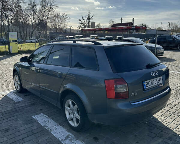 Ауді А4 2002 у Львові на Automoto.ua Сірий Ауді А4, об'ємом двигуна 1.9 л та пробігом 232 тис. км за 3800 $, фото 4 на Automoto.ua
