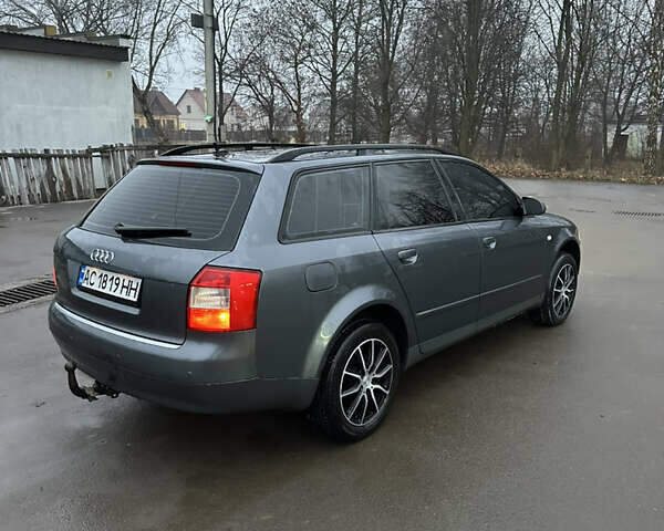 Серый Ауди А4, объемом двигателя 2.5 л и пробегом 287 тыс. км за 3950 $, фото 2 на Automoto.ua