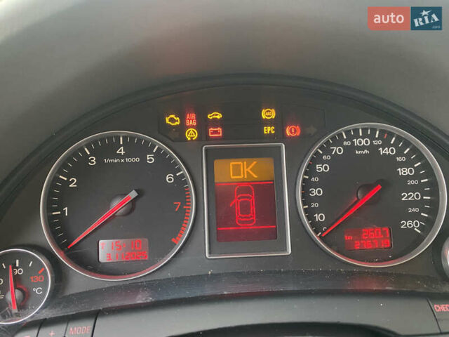 Сірий Ауді А4, об'ємом двигуна 1.8 л та пробігом 276 тис. км за 5000 $, фото 7 на Automoto.ua