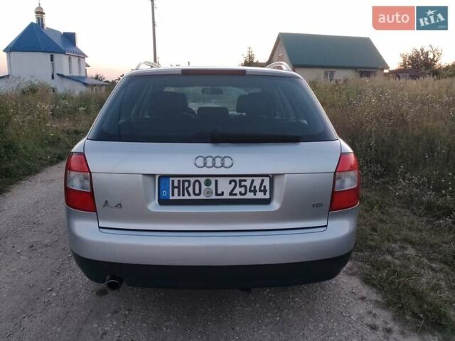Сірий Ауді А4, об'ємом двигуна 1.6 л та пробігом 162 тис. км за 5450 $, фото 1 на Automoto.ua
