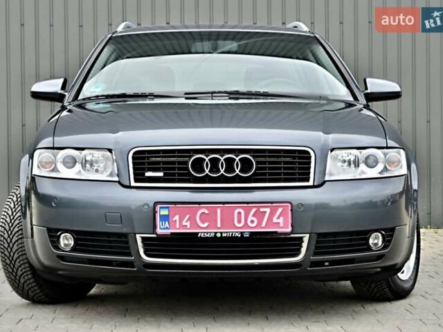 Серый Ауди А4, объемом двигателя 2 л и пробегом 190 тыс. км за 5250 $, фото 2 на Automoto.ua