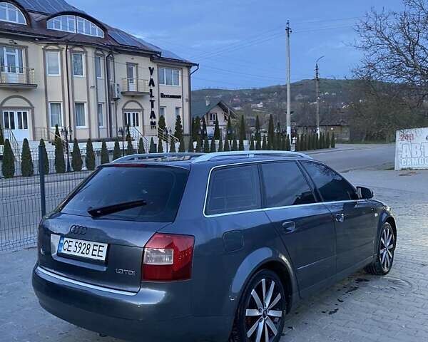Сірий Ауді А4, об'ємом двигуна 1.9 л та пробігом 370 тис. км за 5100 $, фото 2 на Automoto.ua