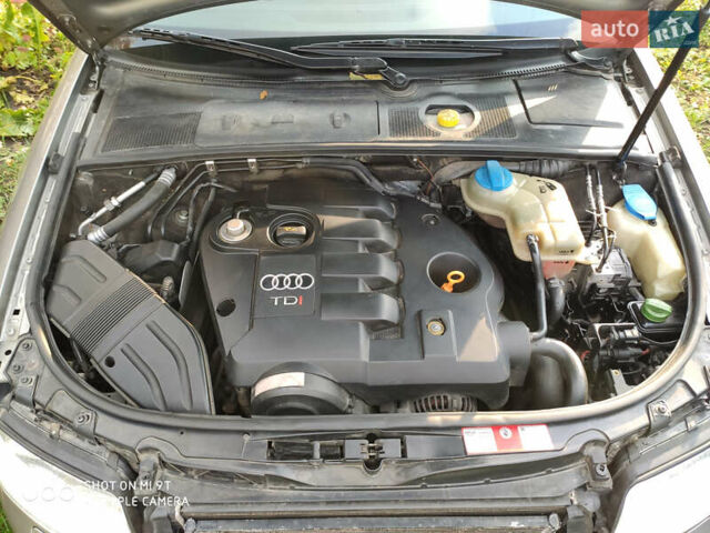 Серый Ауди А4, объемом двигателя 1.9 л и пробегом 407 тыс. км за 5000 $, фото 21 на Automoto.ua