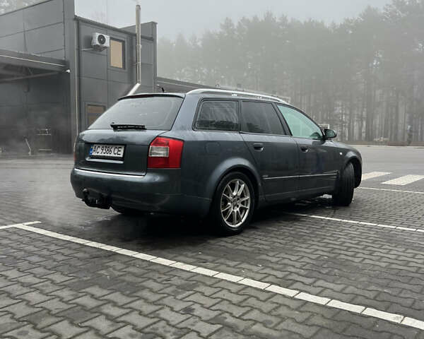 Серый Ауди А4, объемом двигателя 2.5 л и пробегом 347 тыс. км за 4300 $, фото 4 на Automoto.ua