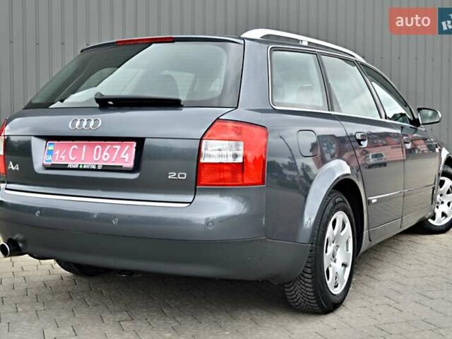 Серый Ауди А4, объемом двигателя 2 л и пробегом 190 тыс. км за 5250 $, фото 6 на Automoto.ua