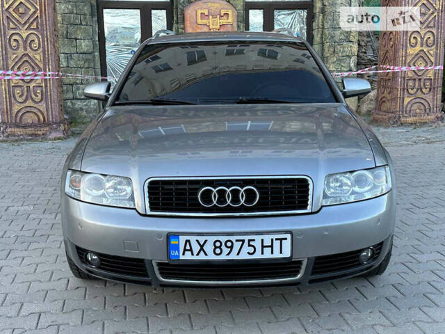 Серый Ауди А4, объемом двигателя 2 л и пробегом 242 тыс. км за 6400 $, фото 1 на Automoto.ua