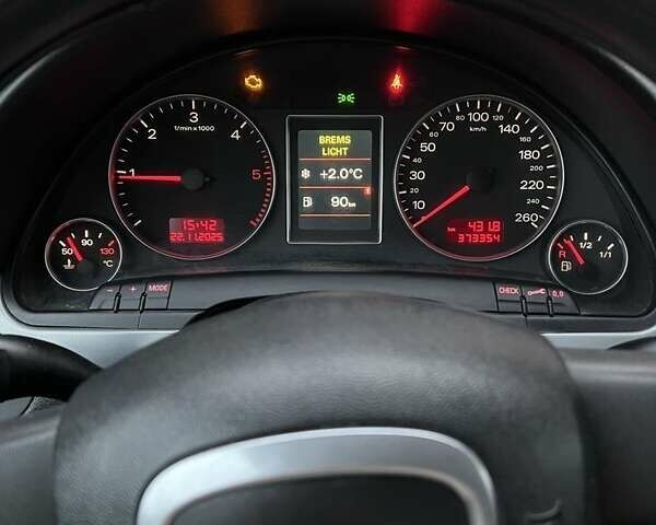 Серый Ауди А4, объемом двигателя 2 л и пробегом 373 тыс. км за 6600 $, фото 19 на Automoto.ua