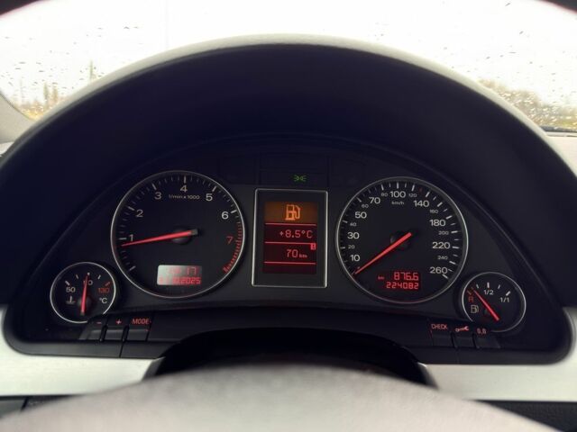 Сірий Ауді А4, об'ємом двигуна 1.8 л та пробігом 224 тис. км за 6350 $, фото 18 на Automoto.ua